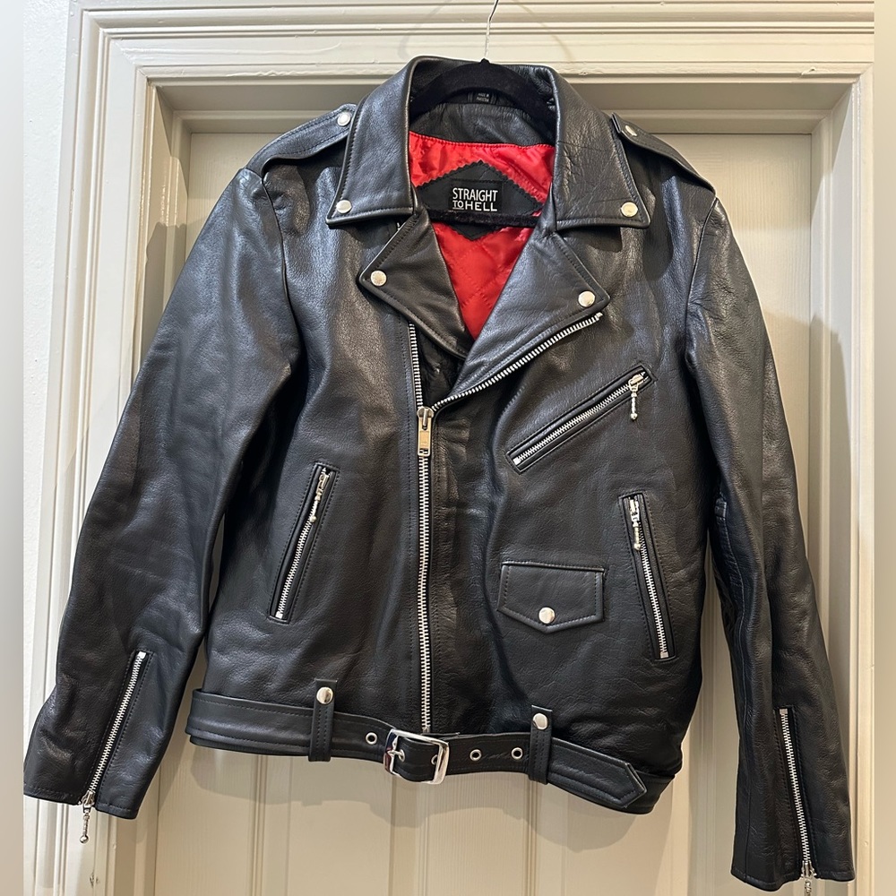 Leather Moto Jacket